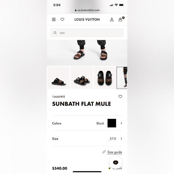 Louis Vuitton Sandals - Picture 2 of 9